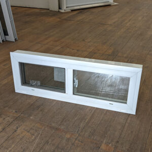 28.25" x 9.5" Basement Single Slider