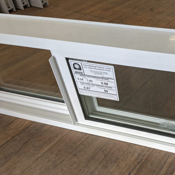 28.25" x 11.5" Basement Single Slider - Image 3